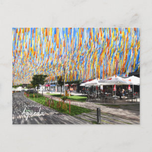 Cartão Postal Umbrella Sky Project Agueda Portugal