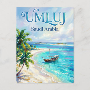 Cartão Postal Umluj Arábia Saudita