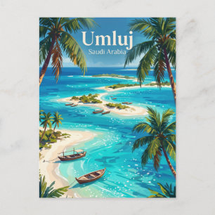 Cartão Postal Umluj Arábia Saudita