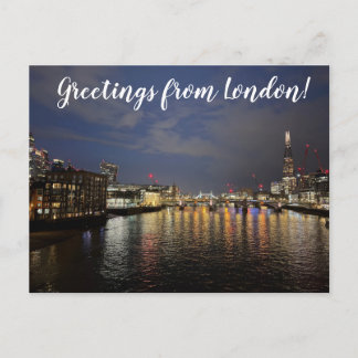 Cartão Postal umMundoParaCelebrar: Saudações de Londres!
