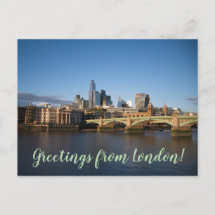 Cartão Postal UmMundoParaCelebrar: Saudações de Londres!