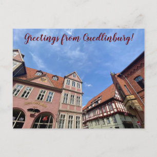 Cartão Postal UmMundoParaCelebrar: Saudações de Quedlinburg!