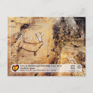 Cartão Postal UNESCO - Caverna de Las Chimeneas