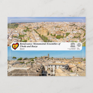 Cartão Postal UNESCO - Conjuntos Renascentistas de Úbeda e Baeza