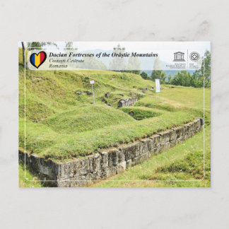 Cartão Postal Unesco - Fortalezas Dacianas - Costesti-Cetatuie