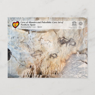 Cartão Postal UNESCO -  Gruta de Santimamiñe / Cueva de Santimam