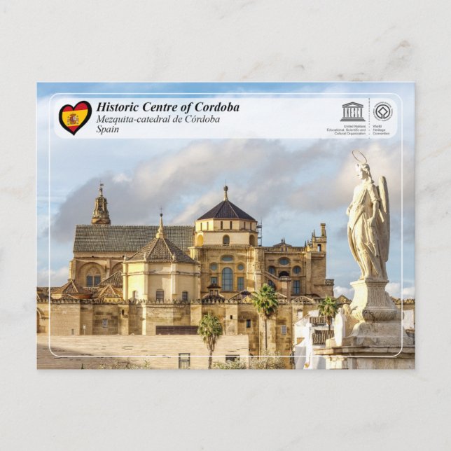 Cartão Postal UNESCO - Mezquita-catedral de Córdoba (Frente)