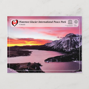 Cartão Postal UNESCO - Parque Internacional da Paz do Glaciar de