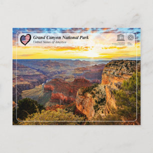 Cartão Postal UNESCO - Parque Nacional do Grand Canyon