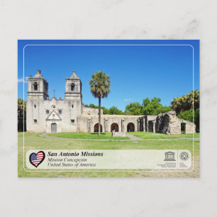 Cartão Postal UNESCO - San Antonio - Missão Concepción