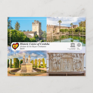Cartão Postal UNESCO WHS - Alcázar de los Reyes Cristianos