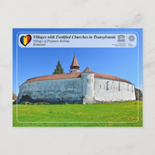 Cartão Postal Unesco WHS - Aldeia do Cartão-Postal Prejmer-Tartl