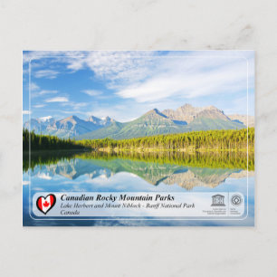 Cartão Postal UNESCO WHS - Banff National Park