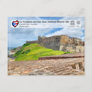 Cartão Postal UNESCO WHS - Castillo San Cristóbal