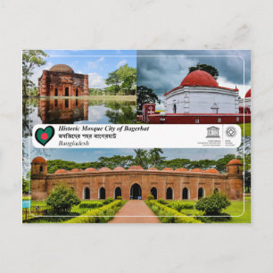 Cartão Postal UNESCO WHS - Cidade Histórica da Mesquita de Bager