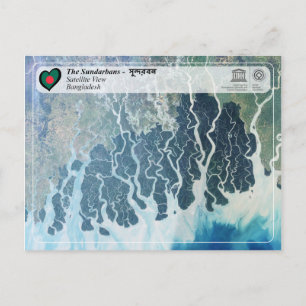 Cartão Postal Unesco WHS - Os Sundarbans