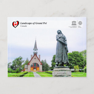 Cartão Postal UNESCO WHS - Paisagem de Grand Pré