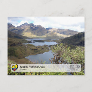 Cartão Postal UNESCO WHS - Parque Nacional de Sangay