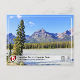 Cartão Postal UNESCO WHS - Parque Nacional Jasper