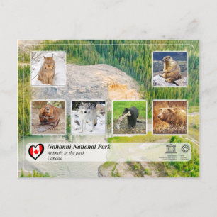 Cartão Postal UNESCO WHS - Parque Nacional Nahanni