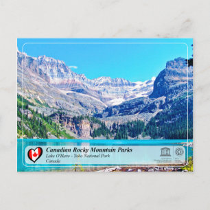 Cartão Postal UNESCO WHS - Parque Nacional Yoho