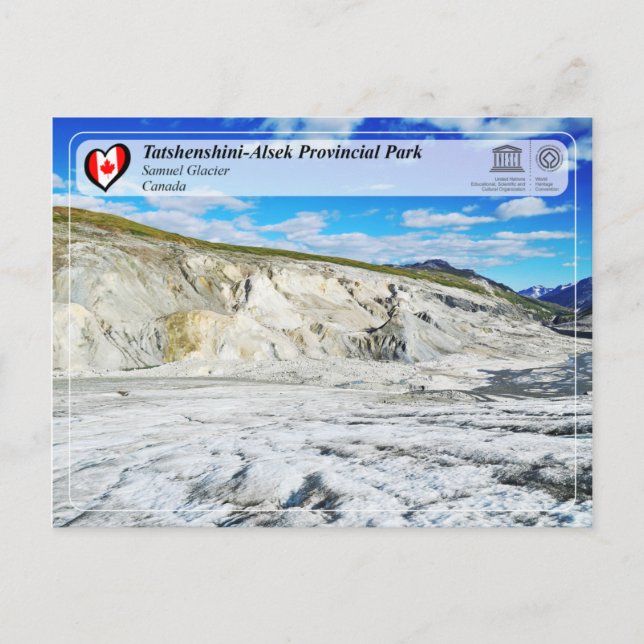 Cartão Postal UNESCO WHS - Parque Provincial de Tatshenshini-Als (Frente)