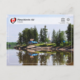 Cartão Postal UNESCO WHS - Pimachiowin Aki