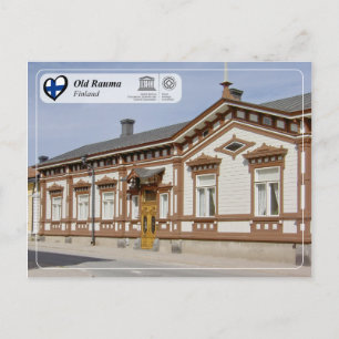 Cartão Postal UNESCO WHS - Rauma Velha