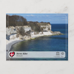 Cartão Postal UNESCO WHS - Stevns Klint