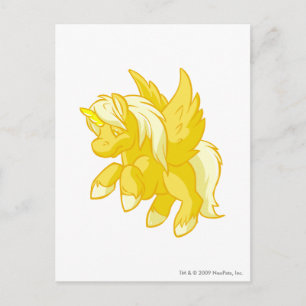 Cartão Postal Uni Dourado