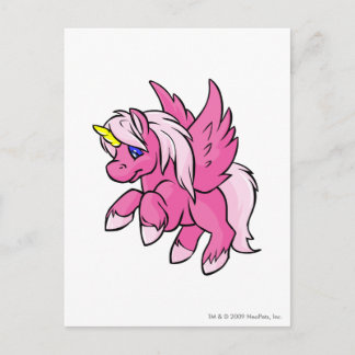 Cartão Postal Uni Rosa