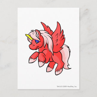 Cartão Postal Uni Vermelho