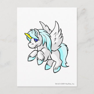 Cartão Postal Uni White