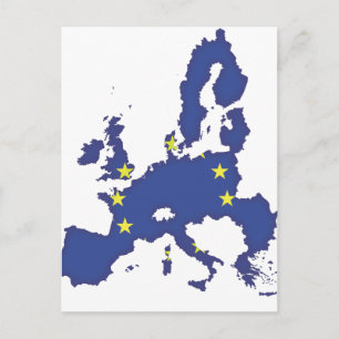 Cartão Postal União Europeia