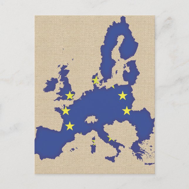 Cartão Postal União Europeia (Frente)