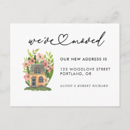 Cartão Postal Único Movemos Novo Anúncio de Movimentação de Ende