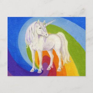 Cartão postal Unicorn
