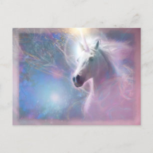Cartão Postal Unicorn Horse SHAFIRE