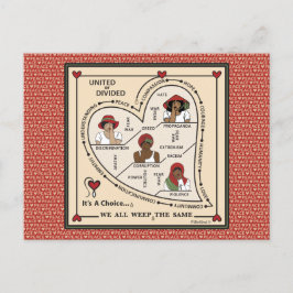 Cartão Postal Unida Ou Dividida 1_