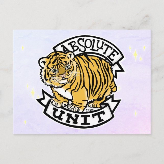 Cartão Postal Unidade de Espaço Absoluto (Frente)