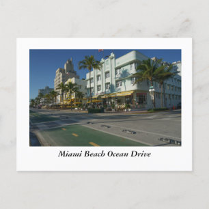 Cartão Postal Unidade de Oceano de Miami Beach