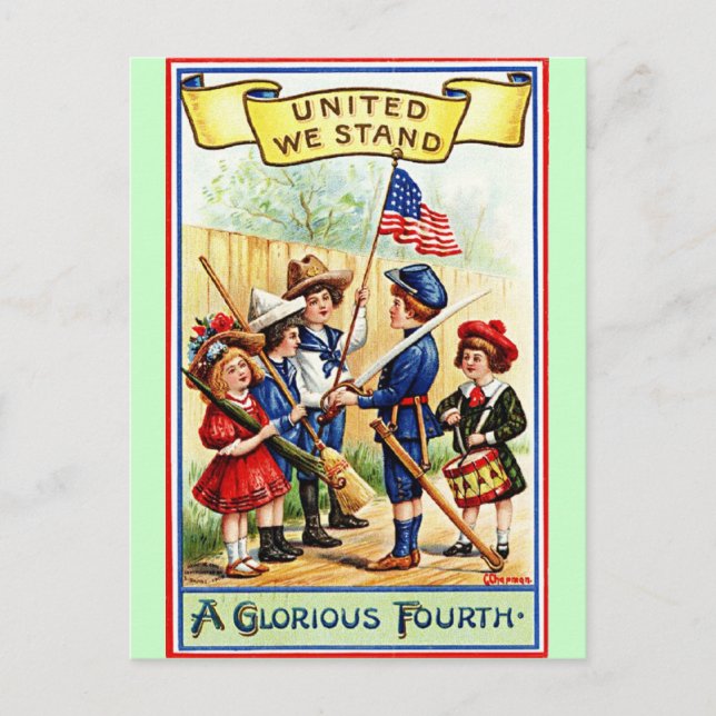 Cartão Postal unidos (Frente)