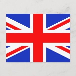 CARTÃO POSTAL "UNION JACK "