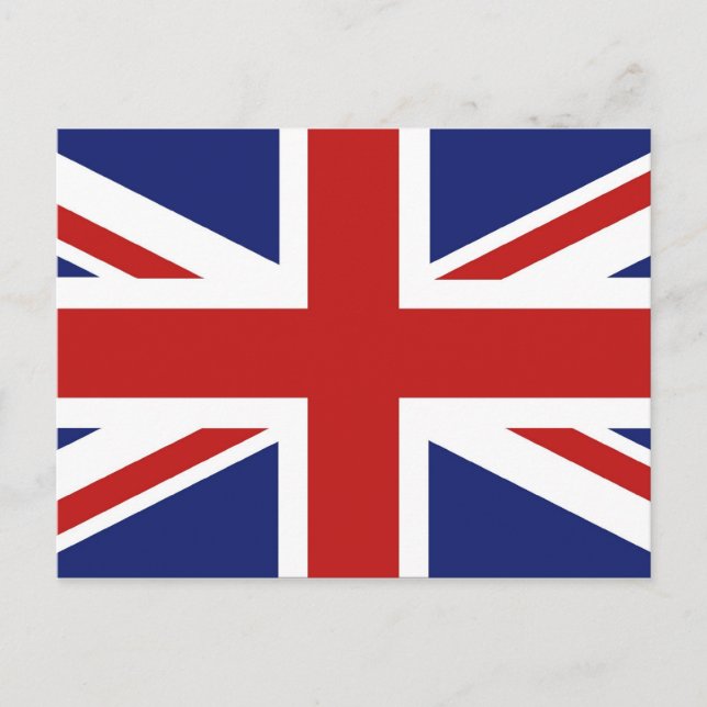 Cartão Postal Union Jack (Frente)