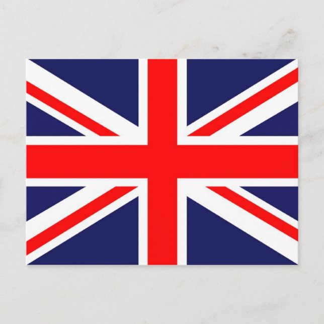 Cartão Postal Union Jack (Frente)