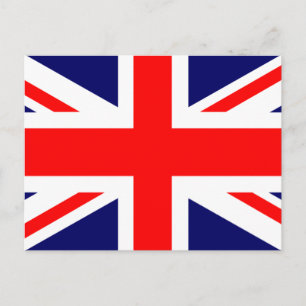 Cartão Postal Union Jack British Flag