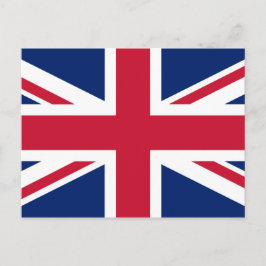 Cartão Postal Union Jack British Flag