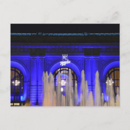Cartão Postal Union Station em Blue, Kansas City, Missouri