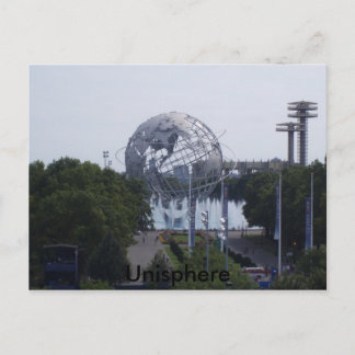Cartão Postal Unisphere, Feira Mundial 1964-65