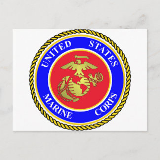 Cartão Postal United States Marine Corps